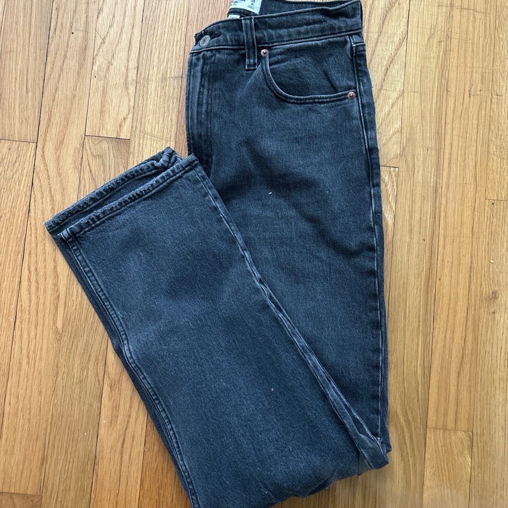 Abercrombie & Fitch Gray 90s straight Jeans